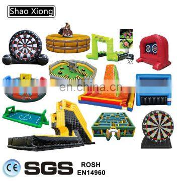 Commercial Inflables Juego Inflables Tobogan China Inflatable Dart Outdoor Interactive Adult Challenge Game