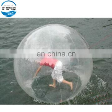 Excited non swimming PVC customized zipper water tank float ball