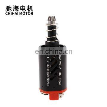 Chihai Motor CHF-480WA-8014T N35 Nd-Fe-B High Torque AEG Motor With Ball Bearing Long Axis for M4A1-J9 ACR-J10 Blaster Gel Toy photo-2