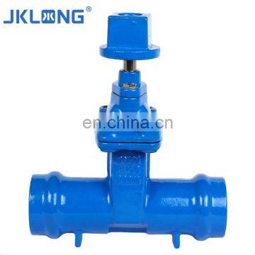 Double Socket Soft Metal Sealing Gate Valve Harga Gate Valve 10