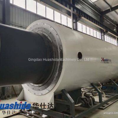 Plastic Pipe Polyethylene Pre-insulated District Heating Pipe Shell Extrusion Line 600-1200mm photo-5