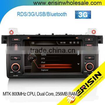 Erisin ES7146B 7" MTK Car DVD GPS Player with 3G RDS for E46 2006