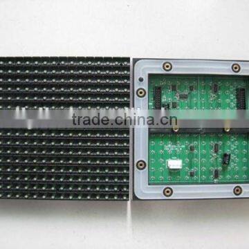 160x160mm 16x16dots green color outdoor front service p10 led module for led cross from liyi china                        
                                                Quality Choice