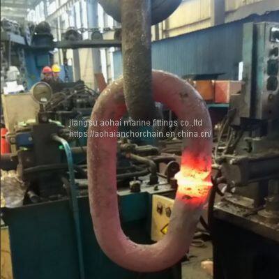 zibo anchor chain factory 78mm anchor chain in stocks