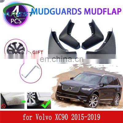 Новые 4 штуки для Volvo XC90 2015 2016 2017 2018 2019. Брызговики, защита колесных арок. Автомобильные аксессуары для защиты колес