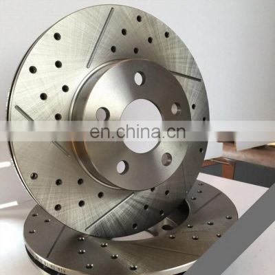 High intensity G3000 material brake rotors for German car