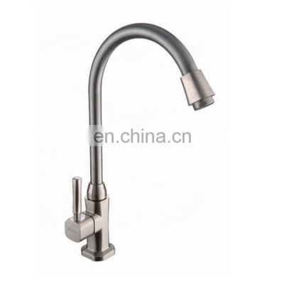 Most Popular New Model Hot And Cold Water Single Handle Brass Water Faucet For Kitchen