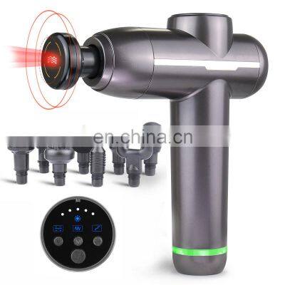 Heated Massage Gun High Quality Electrical Deep Tissue Muscle Mini Handheld Gun Massage Ideal for Relaxation and Gift