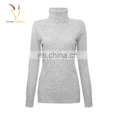 Turtleneck Warm Wool Cashmere Sweater Designs for Girls