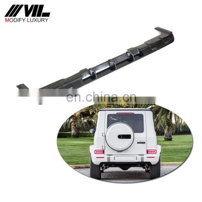 Carbon Fiber Rear Diffuser for Mercedes-Benz G Class G63 AMG 2019-2020