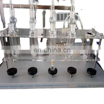 Sulfur Content Tester/Lamp-Kindled Method Sulfur Analytical Testing Equipment