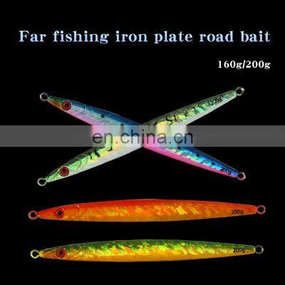 New Design 160g 200g Wholesale Fishing Sinking Slow Pitch Jig Slow Metal Lead Jigging Lures photo-3