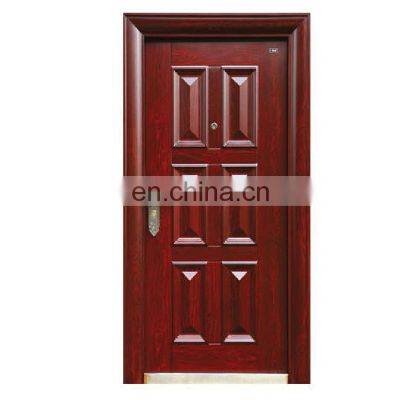 Turkish Style Commercial Steel Wood Door Armored Door Designs Security Stainless Steel Door photo-2