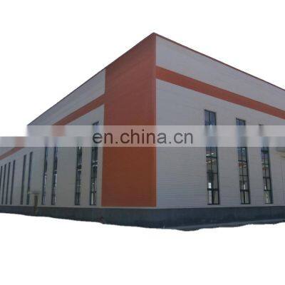 China Low Cost Light Steel Structure Construction Building Material Prefabricated Warehouse