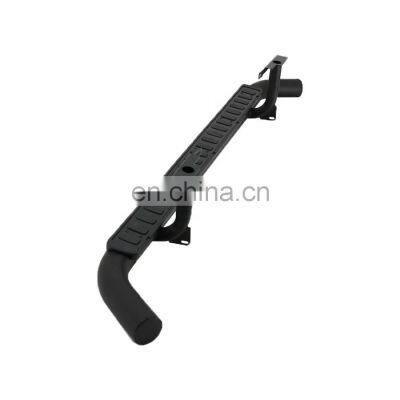 OEM STYLE BLACK SIDE STEPS RUNNING BOARDS FOR LAND ROVER DEFENDER 110