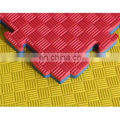 5 Lines texture taekwondo tatami mat EVA foam gym puzzle mat