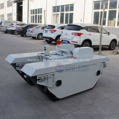AT-2000 Amphibious Rubber Robot Tracks Platform Chassis Undercarriage photo-3
