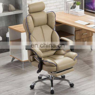 New arrival luxury office chair comfortable Colored edges soft sponge Pink black fashion swivel chair for office