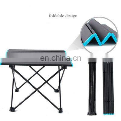 Aluminum Alloy Top Quality Outdoor Furniture Mini Collapsible Wine Portable Bbq Camping Folding Picnic Table