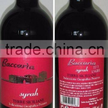 Oupusen 750 ml Baccaria Italy Sweet Red Wine photo-4