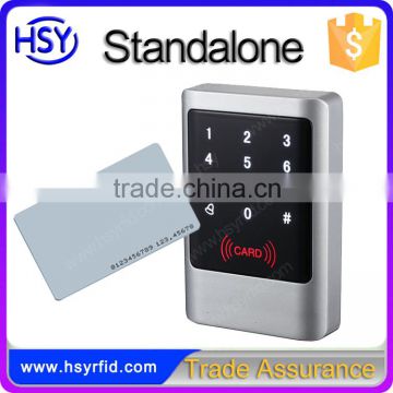 Metal Touch Keyboard RFID Reader with Password door access system OEM factory