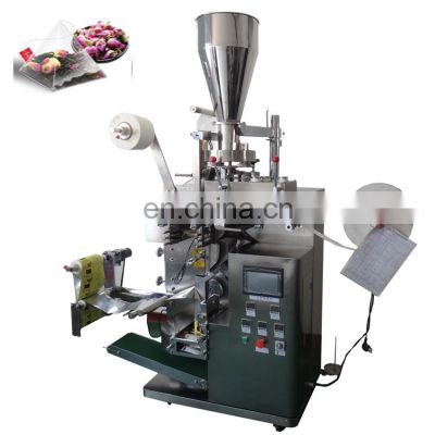 Automatic Double Chamber Triangle Inside and Outside Tea Bag Packaging Machine