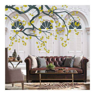 Wallpapers/Wall Coating China 8D Murals Wallpaper Cheap Wall Mural Designs New 3D Wall Drop Ship photo-3