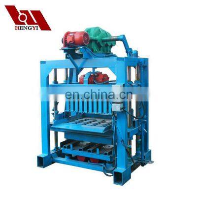 QT4-40 Russian Brick Making Machine,used Interlocking Brick Machine for Sale,concrete Block Making Machine in Tanzania