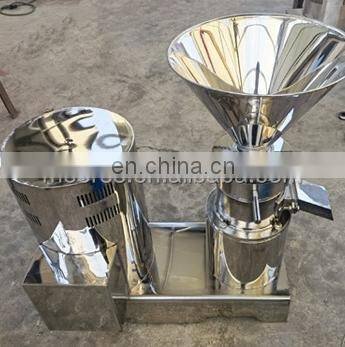 Small Lab Commercial Vertical Honey Processing Cream Sesame Peanut Butter Making Machine Grinder Colloid Mill For Sale photo-5