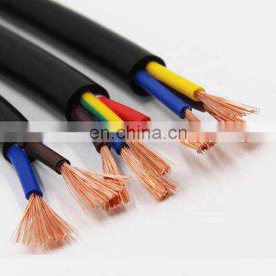 3 Core Flexible Wire Electric Wire Cable PVC Insulated Cable H05VV-F