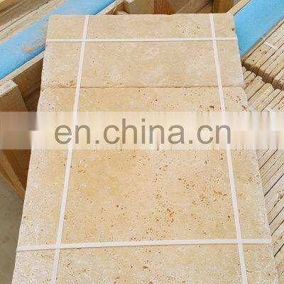 Premium Selection Extra Light Travertine Tumbled From Turkish Travertine Factory CEM-FPT-01 photo-5