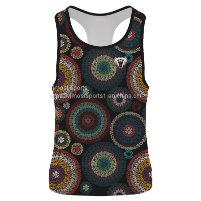 Fashionable Customized Singlet of Good Quality Design for You