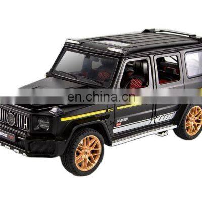 1:18 Diecast Alloy TOY CAR Off-road Vehicle Model Pull Back Toy BRABOS 700 SUV photo-3