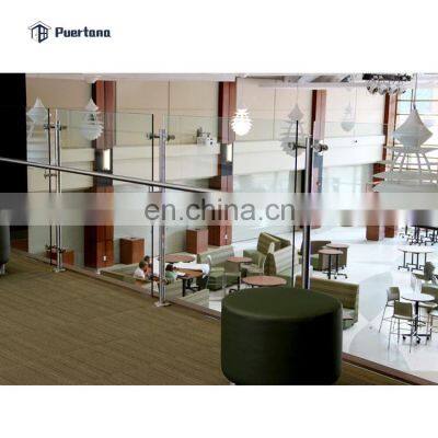 Cheap Modern Balcony Outdoor Metal Side Mount Baluster Stair Glass Railing Design For Balcony Pictures