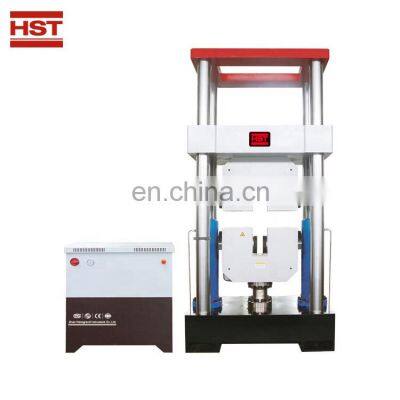 Compression test 1000kn universal tensile and wire rope tension meter servo hydraulic testing machine