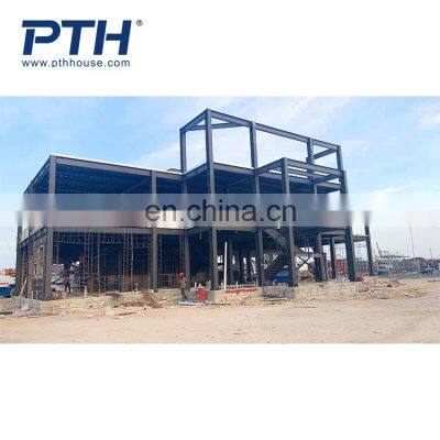 Prefabricated/Prefab Warehouse/Workshop/Cold Storage/Car Garage Steel Structure for Metal Building photo-2