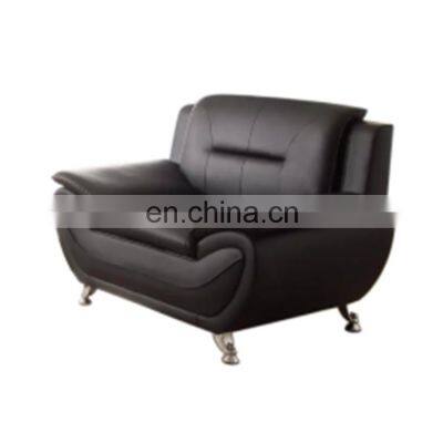 Living Room Available Black Sofa Adjustable Backrest Angle Sofa photo-2