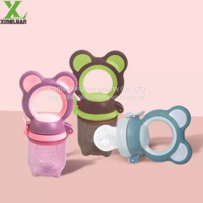 Wholesale BPA Free Silicone Feeding Infant Nipple Baby Fruit Feeder Pacifier