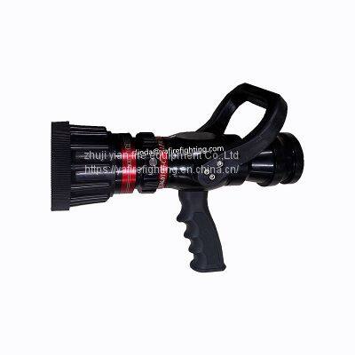 yafirefighthing handheld big flow fire hose nozzle with John Morris/Instantaneous adapter