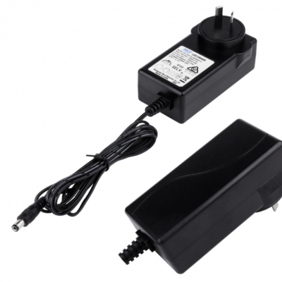 12Vdc 24Vdc 42W EU Us Power Adapter for CCTV Box Router Beauty Equipment