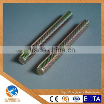 HANDAN AOJIA Galvanized DIN975 Threaded Rod M16*1000