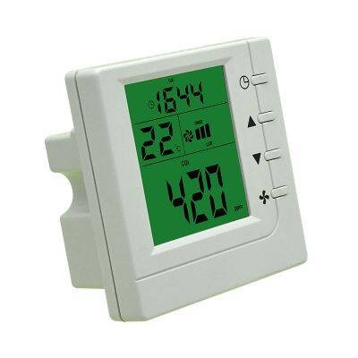 Real Time Monitoring Air Quality Data Temperature and CO2 RS485 Ventilation System Fresh Air Controller photo-4