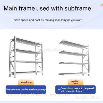 Sturdy Stainless Steel Garage Shelving - Easy DIY Installation, Adjustable Height for Organizing Tools, Equipment & Home Storage