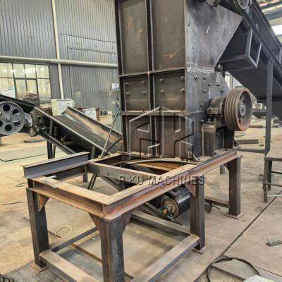 Металлоизмельчитель с большим объемом загрузки с молотковой дробилкой для переработки автомобильных деталей