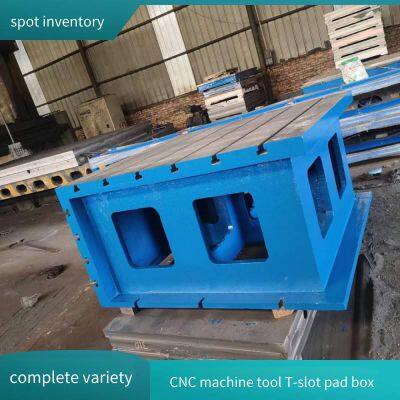 Cast Iron Square Box, Inspection, Measurement and Marking T-slot Auxiliary Heightened Square Cylinder Pad Box for Cnc Machine Tools photo-2