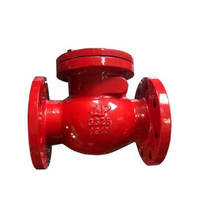 BS5153 Flanged End Metal Seat Check Valve Pn16 Water Swing Flange Check Valve H44T-PN16 for Water