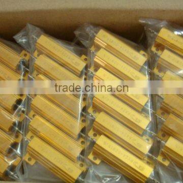 power resistor yellow metal shell resistor