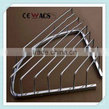 Brass Wall Mounted Bathroom Corner Shelf photo-2