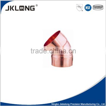 J9707 factory direct pricing copper 45 deg elbow for refrigerator and air conditioning