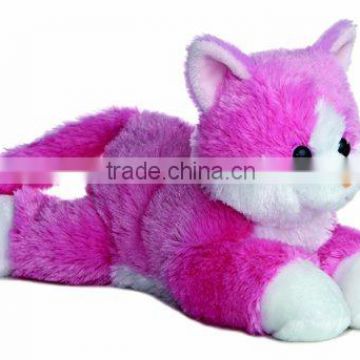 pink cat stuffed animal